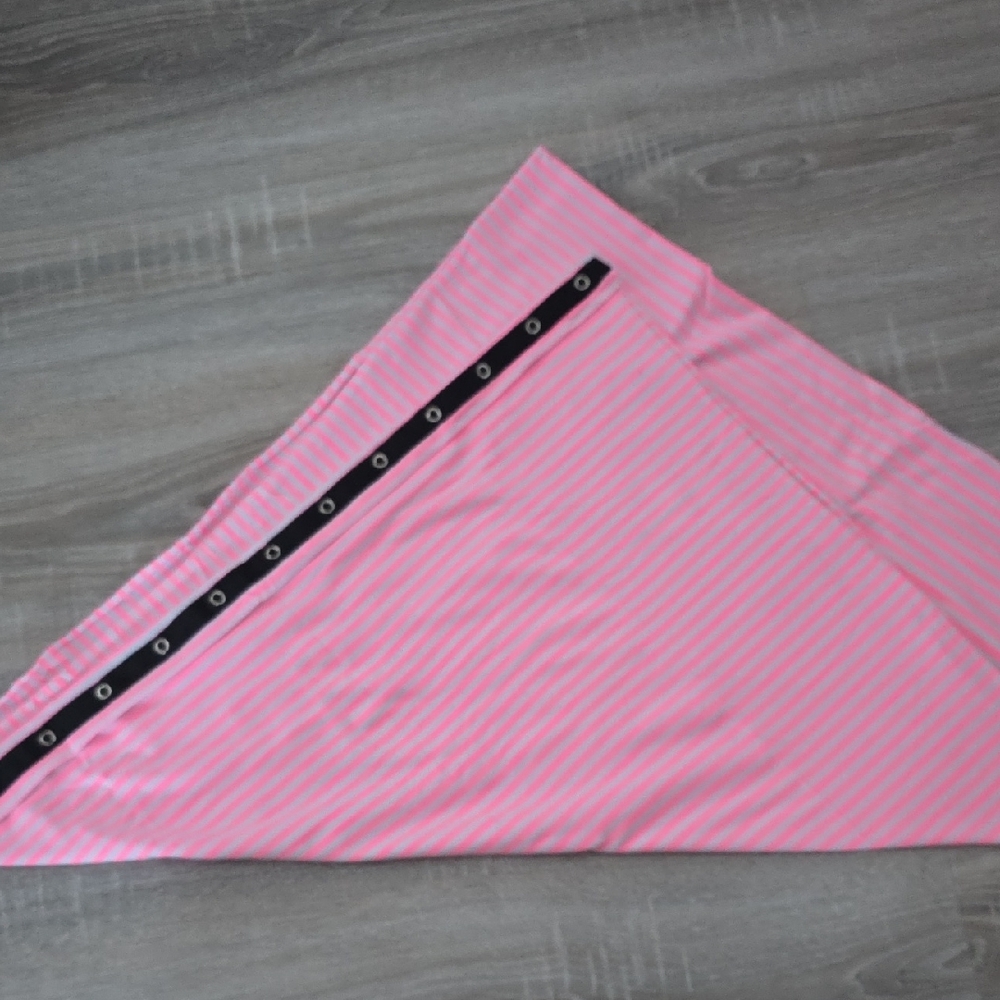 Lululemon Pink Striped Vinyasa Scarf